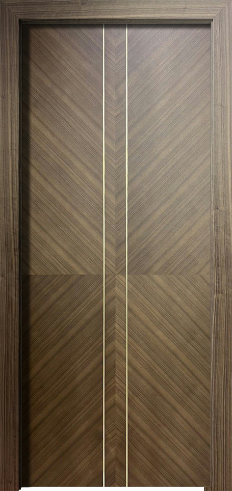 Шпон с молдингом орех миланский